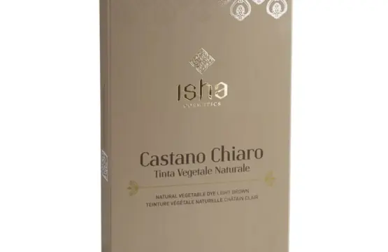 Isha Cosmetics Tinte Vegetal Natural Castano Chiaro 100g